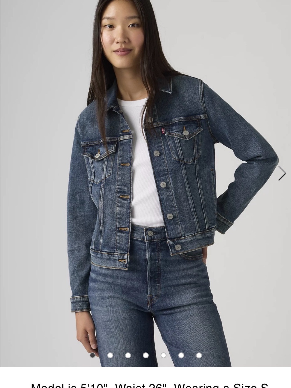 Levi's Indigo Blue Denim Trucker Jacket